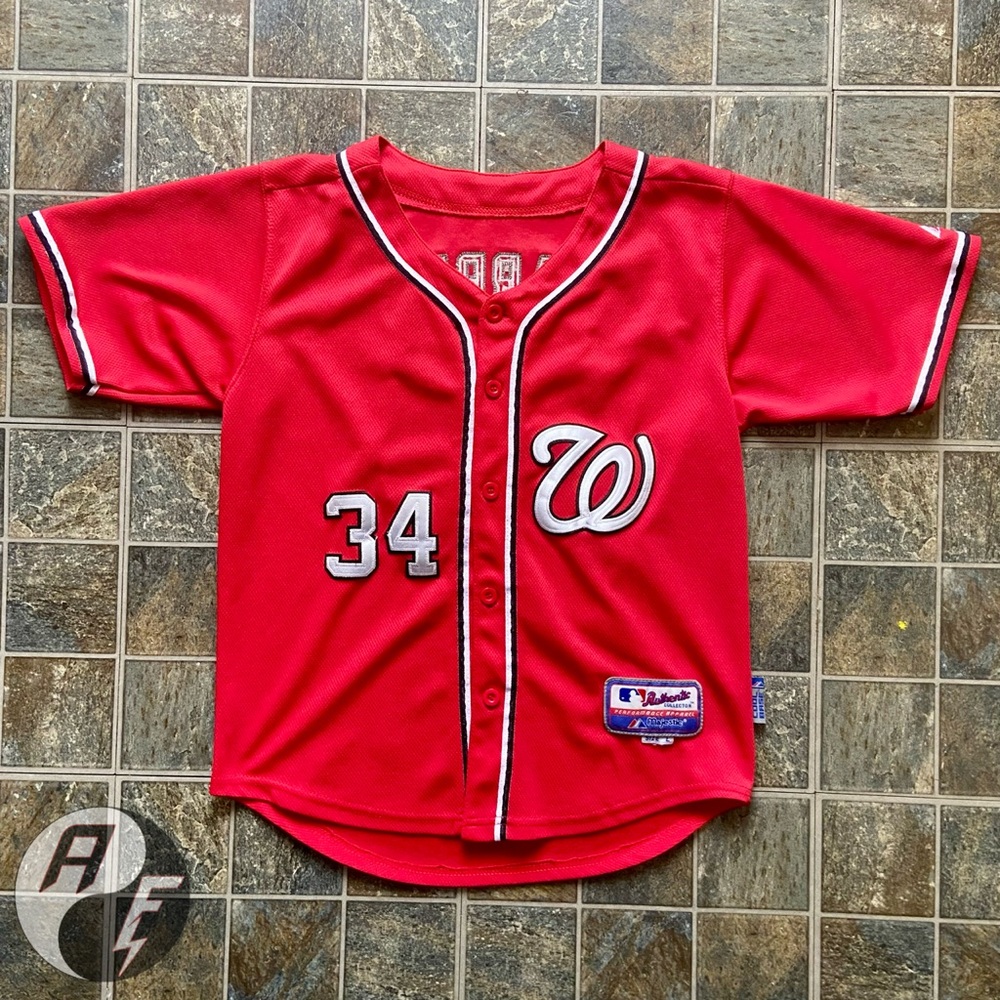 Majestic Washington Nationals 2018 Bryce Harper Jersey